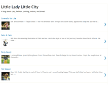 Tablet Screenshot of littleladylittlecity.com